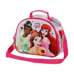 Capa do artigo Disney Princesa Strong Lancheira 3D, Rosa