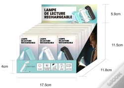 Capa do artigo Display 18 Lampes De Lecture Rechargeables