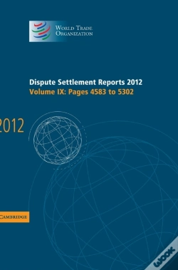 Capa do artigo Dispute Settlement Reports 2012: Volume 9, Pages 4583â€“5302