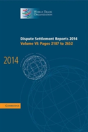 Dispute Settlement Reports 2014: Volume 6, Pages 2187â€“2652 - Preview