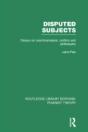 Disputed Subjects (Rle Feminist Theory) - Preview