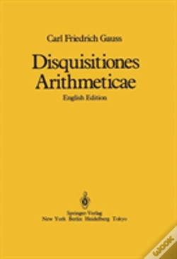 Capa do artigo Disquisitiones Arithmeticae