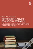 Dissertation Advice For Social Research