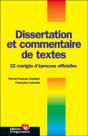 Dissertation Et Commentaire De Textes : 22 Corrigés D'Épreuves Officielles - Preview
