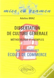 Capa do artigo Dissertations De Culture Générale Aux Concours Des Écoles De Commerce ; Méthodologie Et Exemples