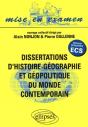 Dissertations D'Histoire-Géographie Et Géopolitique Du Monde Contemporain - Preview