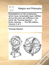 Capa do artigo Dissertations On The Prophecies, Which H