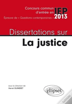 Capa do artigo Dissertations Sur La Justice
