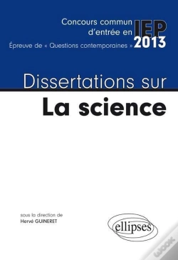 Capa do artigo Dissertations Sur La Science