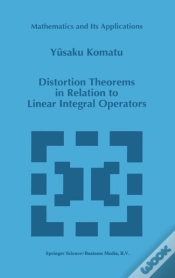 Capa do artigo Distortion Theorems In Relation To Linear Integral Operators