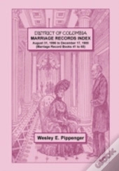 District Of Columbia Marriage Records In