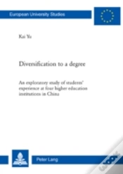 Capa do artigo Diversification To A Degree
