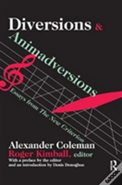 Capa do artigo Diversions And Animadversions
