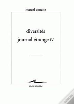 Capa do artigo Diversités : Journal Étrange Iv