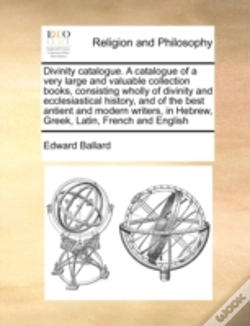Capa do artigo Divinity Catalogue. A Catalogue Of A Ver