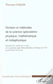 Capa do artigo Division Et Methodes De La Science Speculative ; Physique Mathematique Et Metaphysique