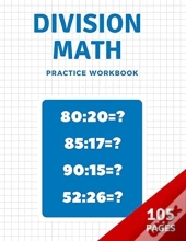 Division Math Practice Book