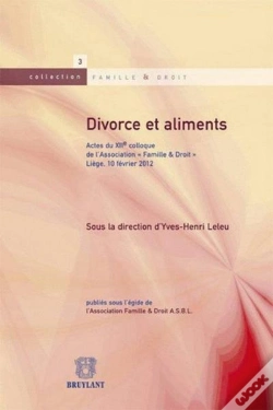 Capa do artigo Divorce Et Aliments