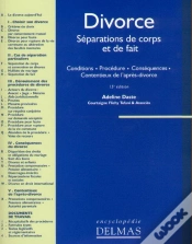 Capa do artigo Divorce - Separations De Corps Et De Fait 15eme Edition