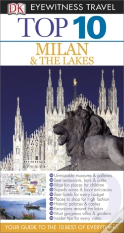 Capa do artigo Dk Eyewitness Top 10 Travel Guide: Milan & The Lakes