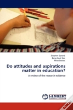 Capa do artigo Do Attitudes And Aspirations Matter In Education?