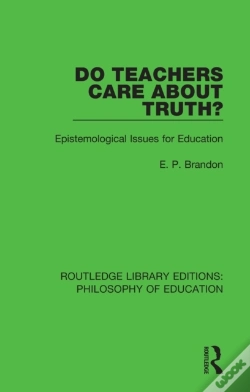 Capa do artigo Do Teachers Care About Truth?