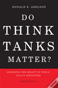 Capa do artigo Do Think Tanks Matter?