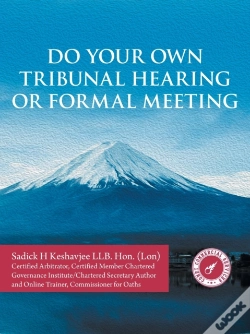 Capa do artigo Do Your Own Tribunal Hearing Or Formal Meeting