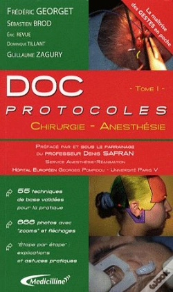 Capa do artigo Doc Protocoles Tome 1 ; Chirurgie-Anésthésie