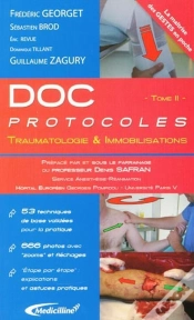 Capa do artigo Doc Protocoles Tome 2 ; Traumatologie & Immobilisations