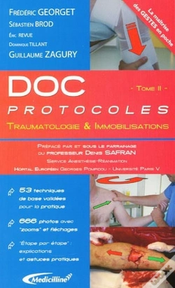 Capa do artigo Doc Protocoles Tome 2 ; Traumatologie & Immobilisations