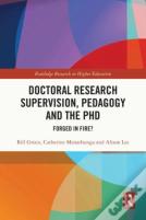 Doctoral Research Supervision, Pedagogy And The Phd