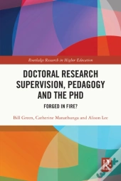 Doctoral Research Supervision, Pedagogy And The Phd
