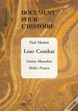 Capa do artigo Document Pour L'Histoire ; Leur Combat