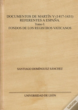 Capa do artigo Documentos De Martin V 1417 1431 Referentes A España.