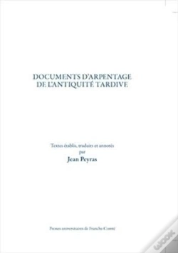 Capa do artigo Documents D'Arpentage De L'Antiquité Tardive