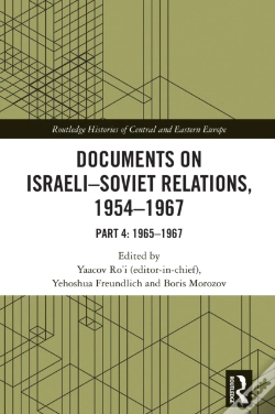 Capa do artigo Documents On Israeli-Soviet Relations, 1954-1967