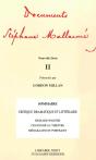 Documents Stéphane Mallarmé ; Nouvelle Série Tome 2 - Preview