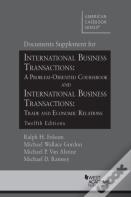 Documents Supplement For International Business Transactions
