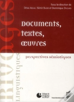 Capa do artigo Documents, Textes, Oeuvres ; Perspectives Sémiotiques
