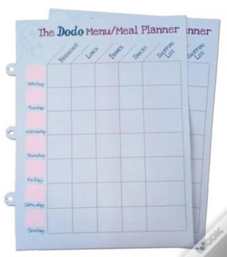 Capa do artigo Dodo Pad Weekly Wipe-Clean Menu / Meal Planner