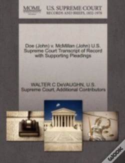 Capa do artigo Doe (John) V. Mcmillan (John) U.S. Supreme Court Transcript Of Record With Supporting Pleadings