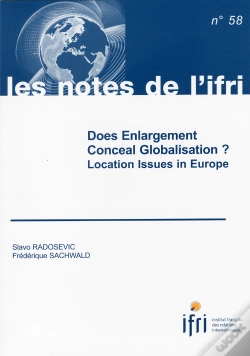 Capa do artigo Does Enlargement Conseal Globalisation ? Location Issues In Europe