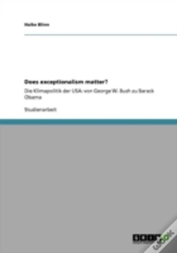 Capa do artigo Does Exceptionalism Matter?
