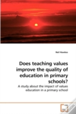 Capa do artigo Does Teaching Values Improve The Quality