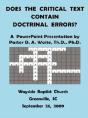 Does The Critical Text Contain Doctrinal - Preview