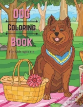Dog Coloring Book For Kids Ages 4-8