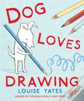 Dog Loves Drawing