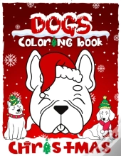 Dogs Christmas Coloring Book