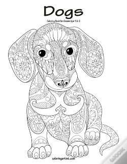 Capa do artigo Dogs Coloring Book For Grown-Ups 1 & 2